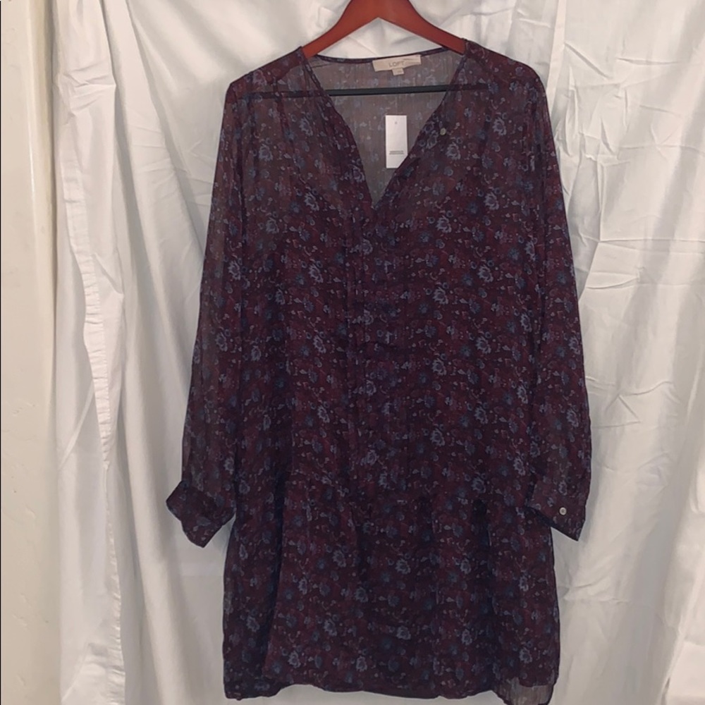 Loft dress, Size large. New with tags